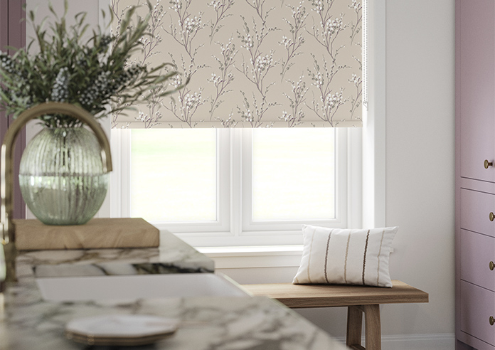 Laura Ashley Pussy Willow, Natural - Roller Blind - Image 5